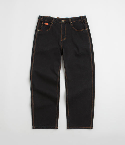 Butter Goods Relaxed Jeans - Washed Black / Black