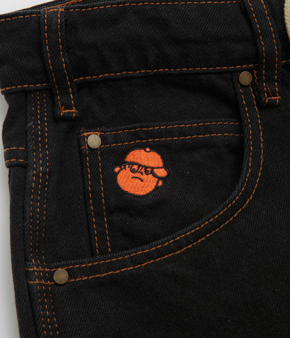 Butter Goods Santosuosso Jeans - Washed Black / Orange