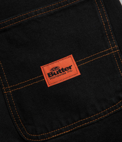 Butter Goods Santosuosso Jeans - Washed Black / Orange