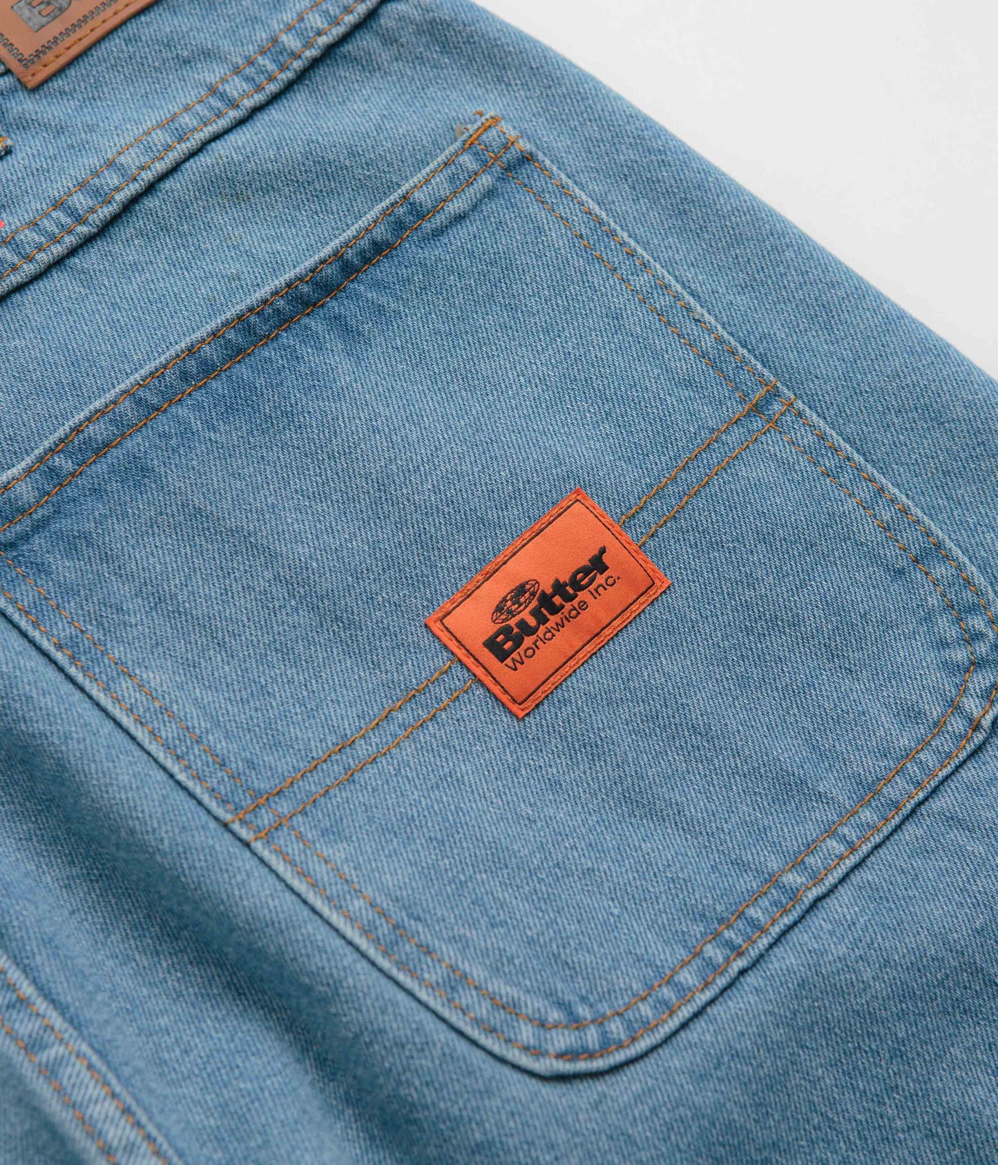 Butter Goods Santosuosso Jeans - Washed Indigo / Indigo
