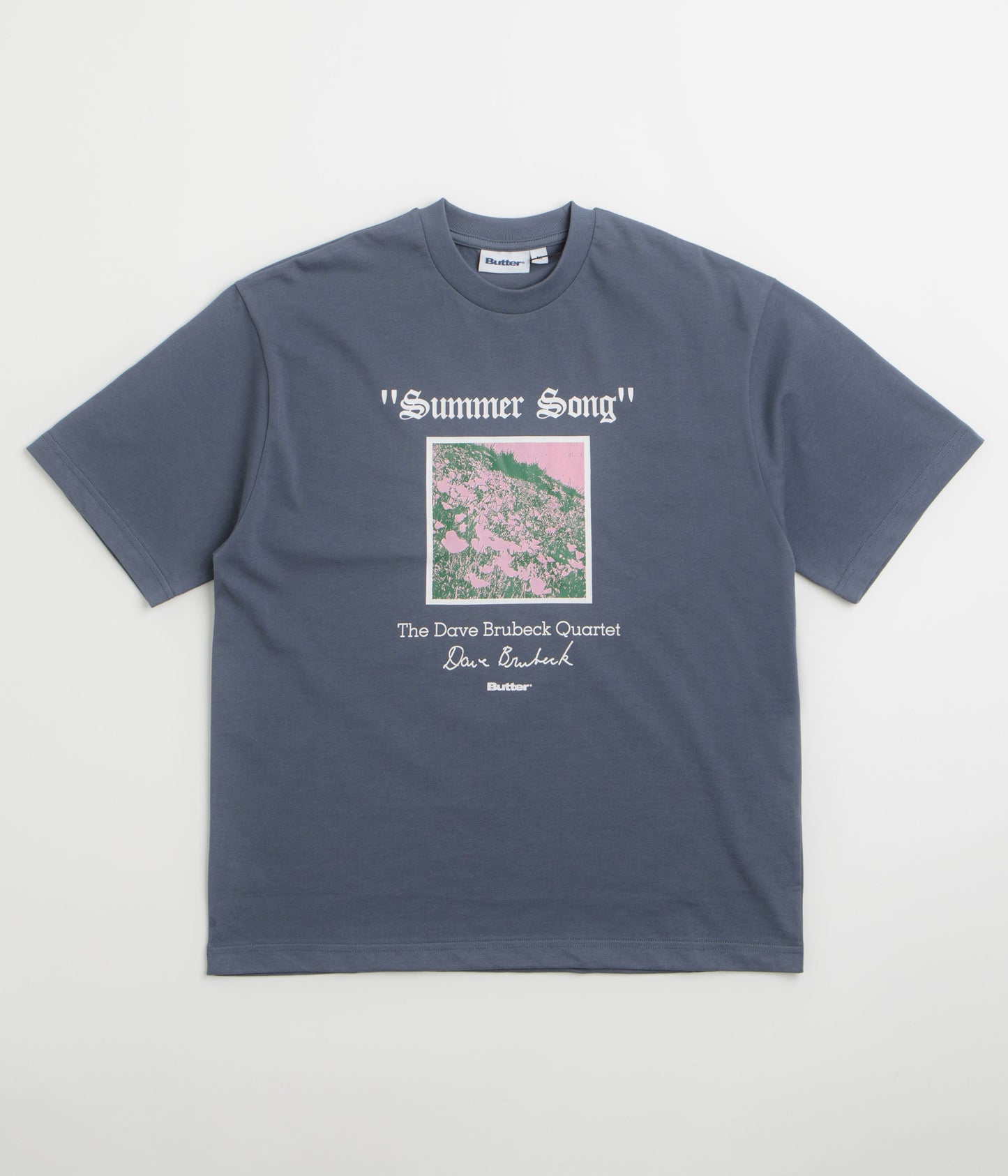 Butter Goods Summer Song T-Shirt - Steel