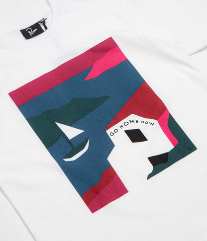 by Parra No Vacation T-Shirt - White
