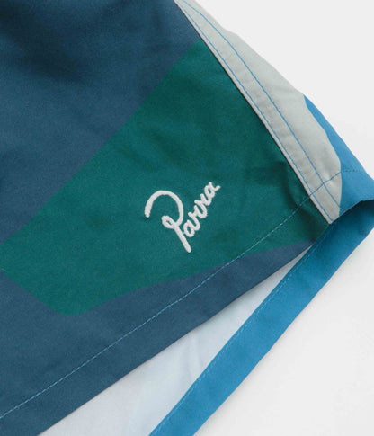by Parra The Festival Fence Swim Shorts - Blue