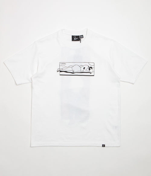 by Parra Vertical Thoughts T-Shirt - White