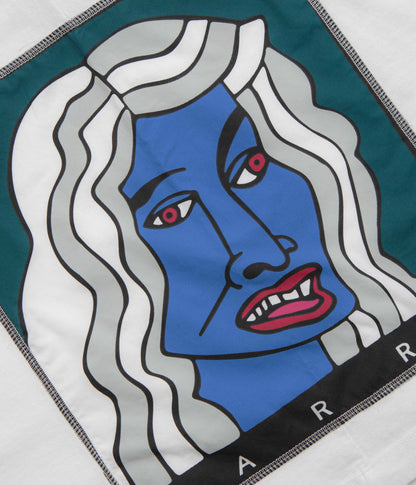 by Parra Your Face Long Sleeve T-Shirt - White