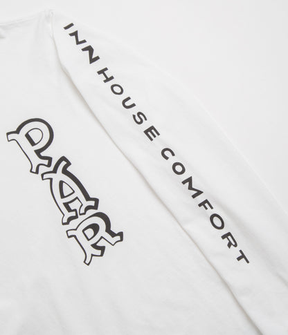 by Parra Your Face Long Sleeve T-Shirt - White