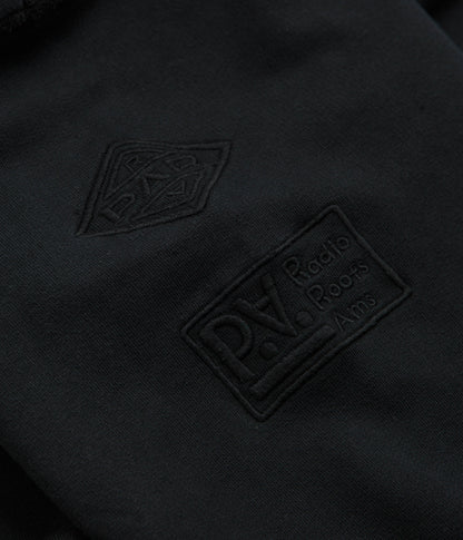 by Parra Media Training Quarter Zip Sweatshirt - Black