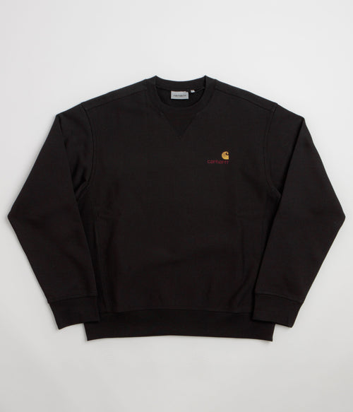 Carhartt American Script Hoodie - Black