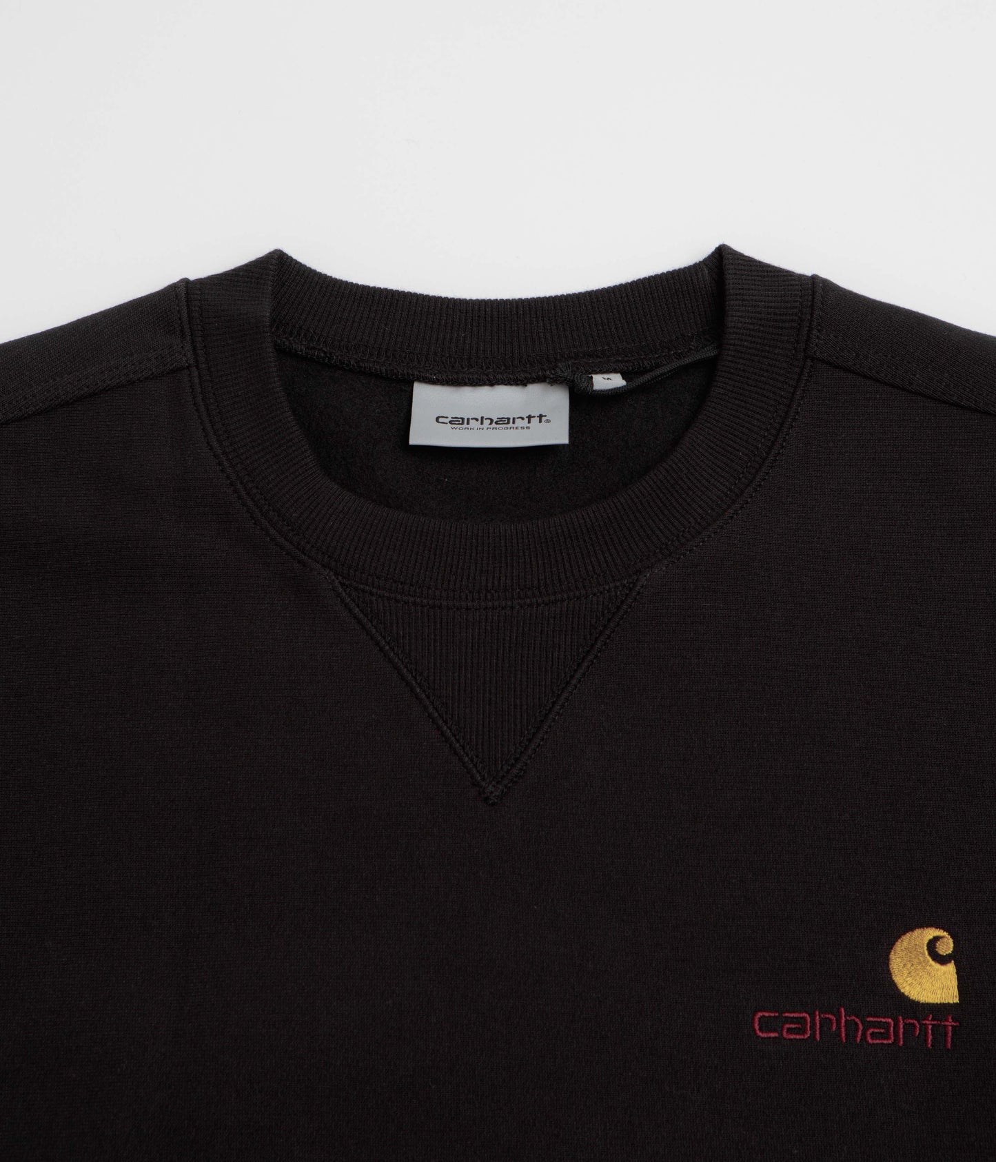 Carhartt American Script Crewneck Sweatshirt - Black