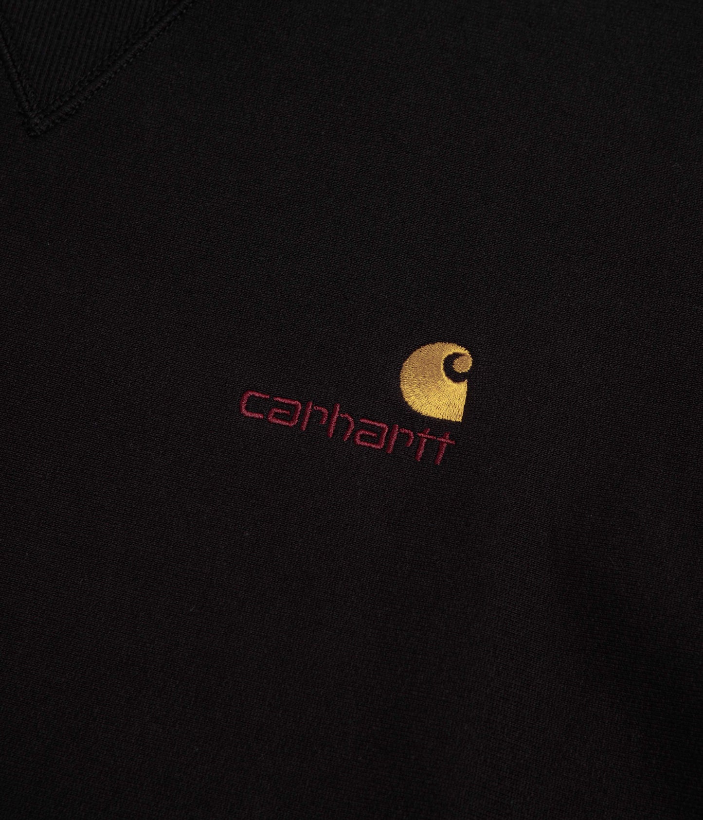 Carhartt American Script Crewneck Sweatshirt - Black