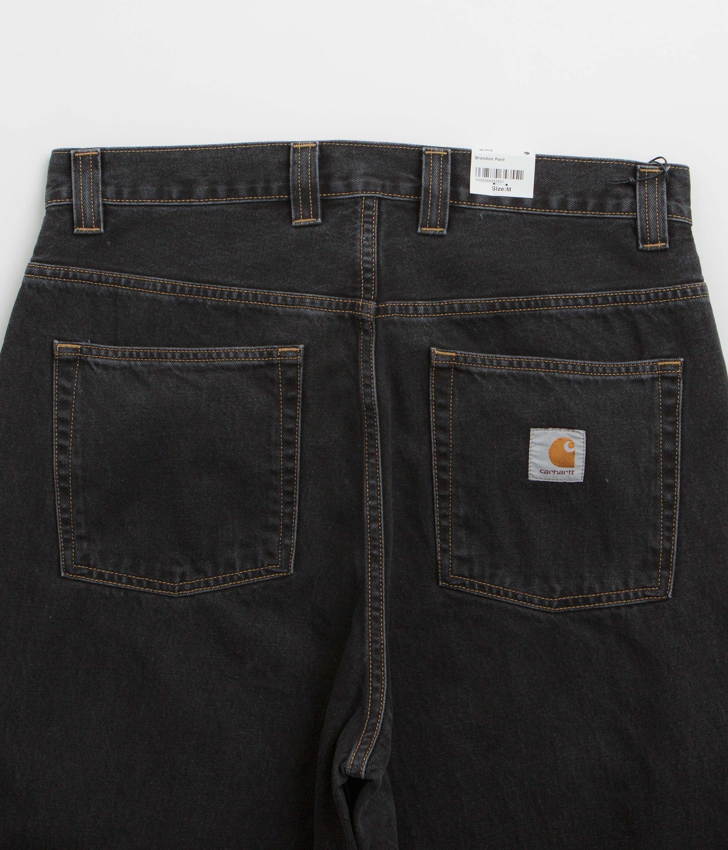 Carhartt Brandon Pants - Black Stone Washed