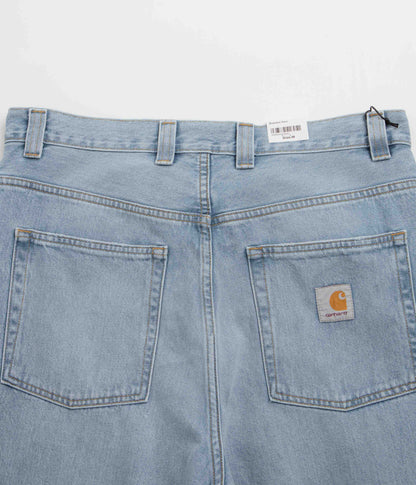 Carhartt Brandon Pants - Blue Heavy Worn Bleached