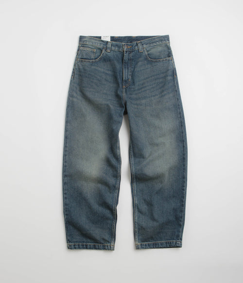 Carhartt Brandon Pants - Blue Worn Used Wash