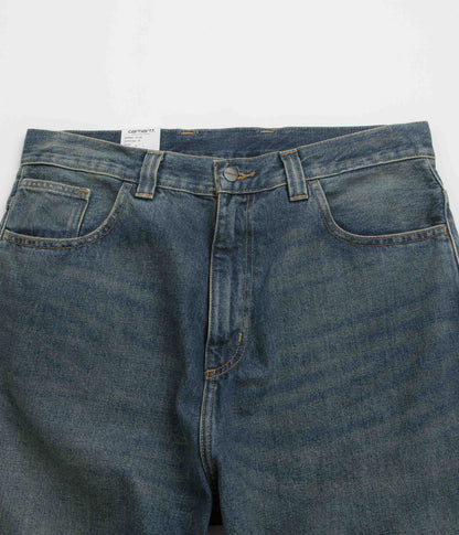 Carhartt Brandon Pants - Blue Worn Used Wash