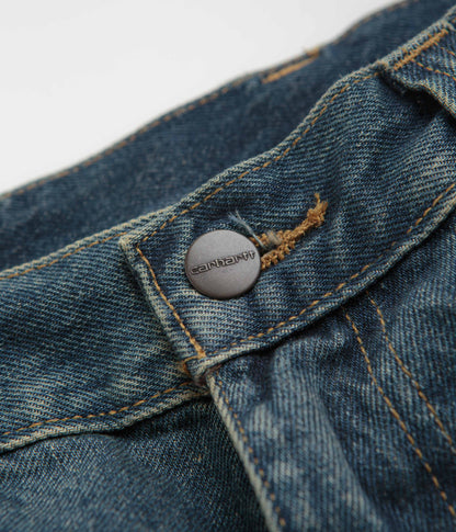 Carhartt Brandon Pants - Blue Worn Used Wash