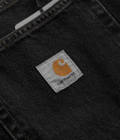 Carhartt Brandon Shorts - Black Stone Wash