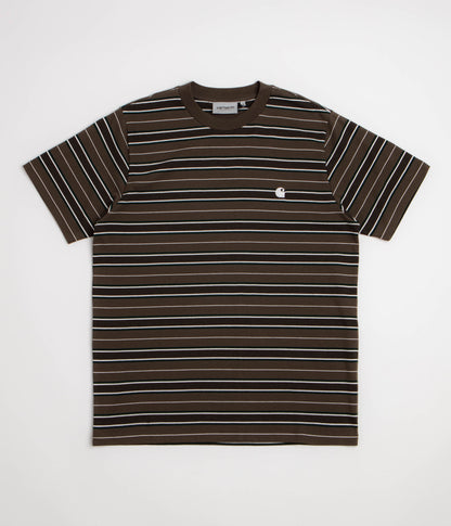 Carhartt Bronson T-Shirt - Bronson Stripe / Cypress