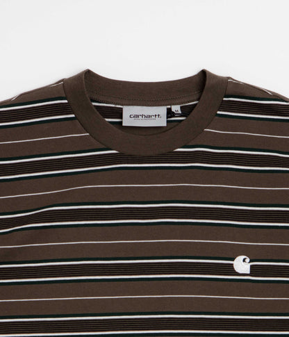 Carhartt Bronson T-Shirt - Bronson Stripe / Cypress