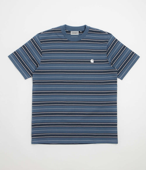Carhartt Bronson T-Shirt - Bronson Stripe / Icesheet