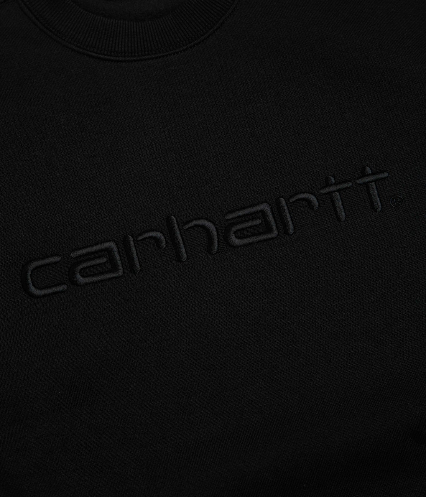 Carhartt Carhartt Crewneck Sweatshirt - Black / Black