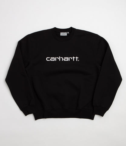 Carhartt Carhartt Crewneck Sweatshirt - Black / White