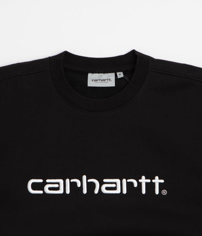 Carhartt Carhartt Crewneck Sweatshirt - Black / White