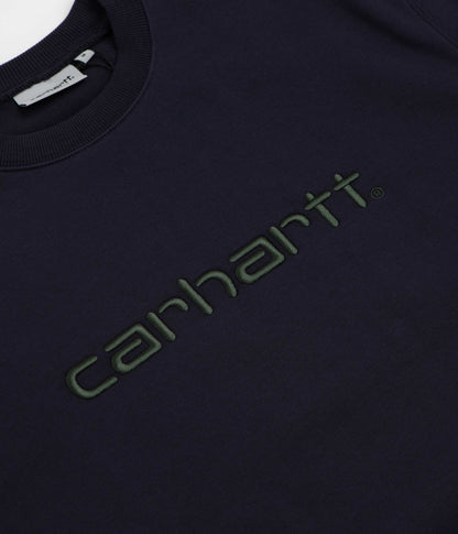 Carhartt Carhartt Crewneck Sweatshirt - Dark Navy / Dark Scarab