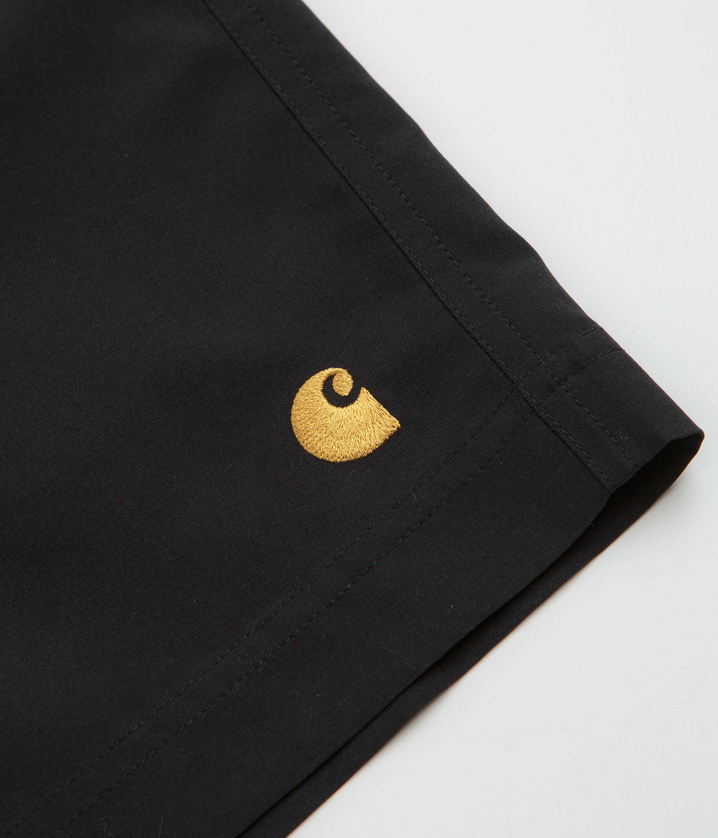 Carhartt Chase Swim Trunks - Black / Gold