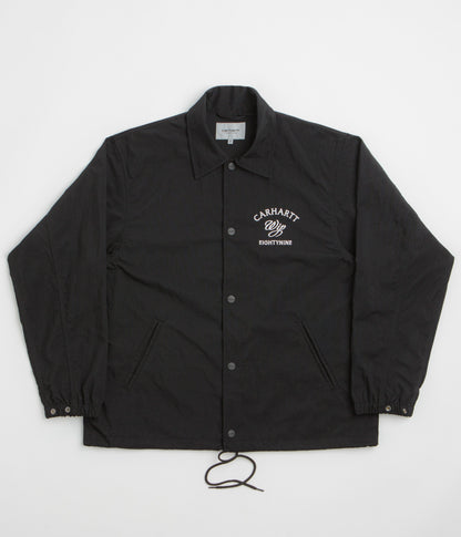 Carhartt Eightynine Coach Jacket - Black / White