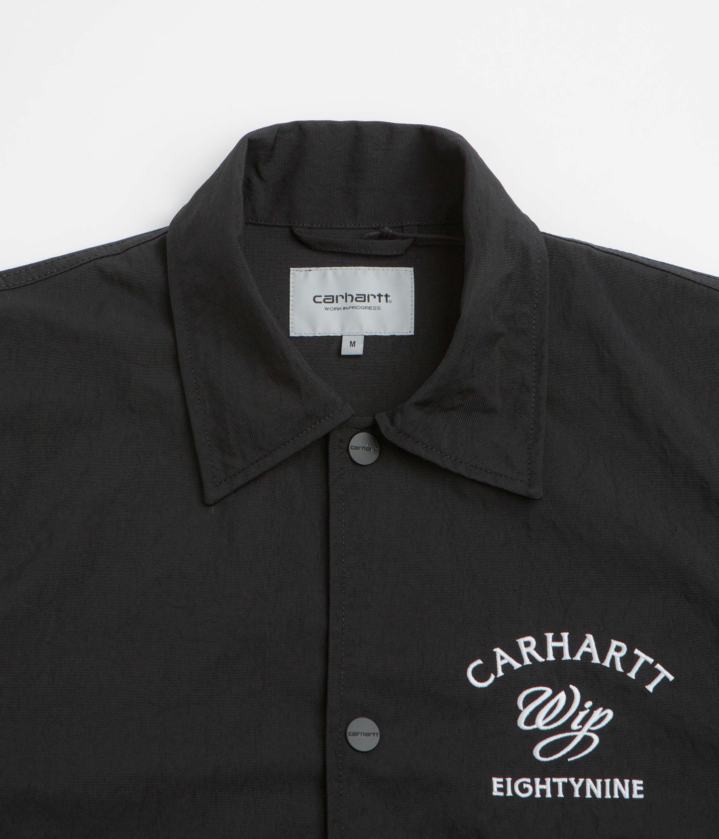 Carhartt Eightynine Coach Jacket - Black / White