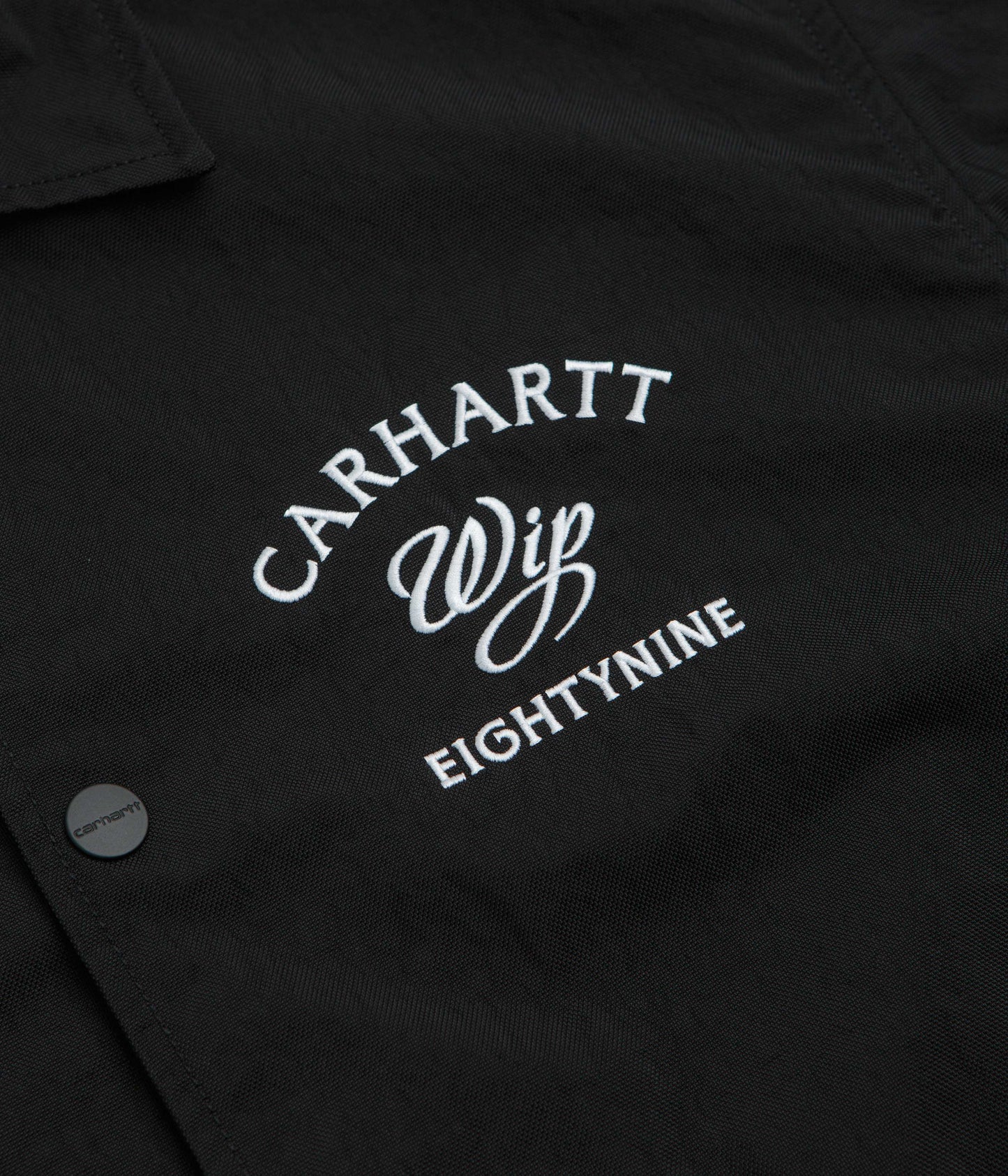 Carhartt Eightynine Coach Jacket - Black / White
