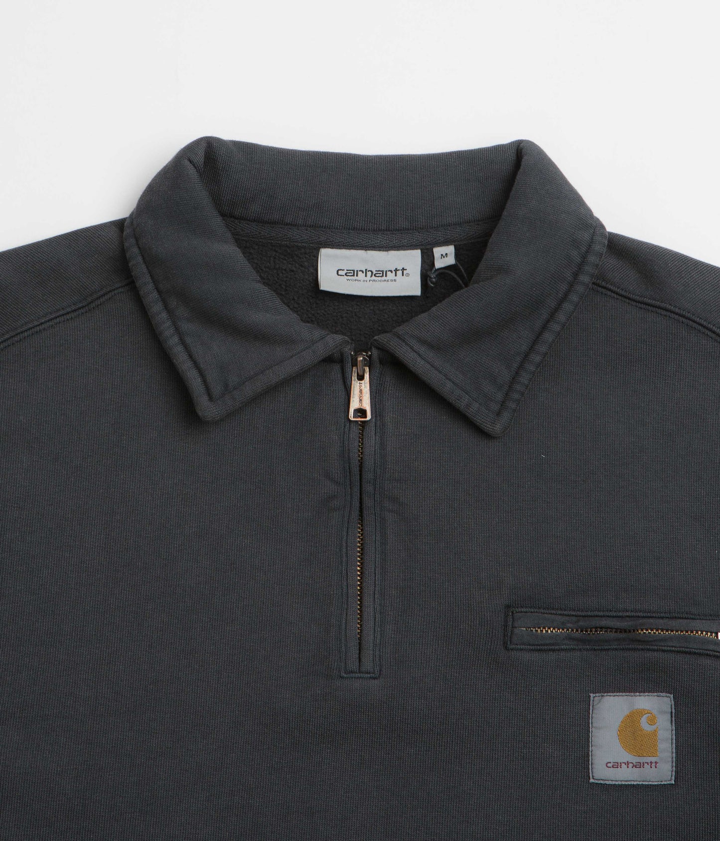 Carhartt Half Zip Detroit Sweatshirt - Black