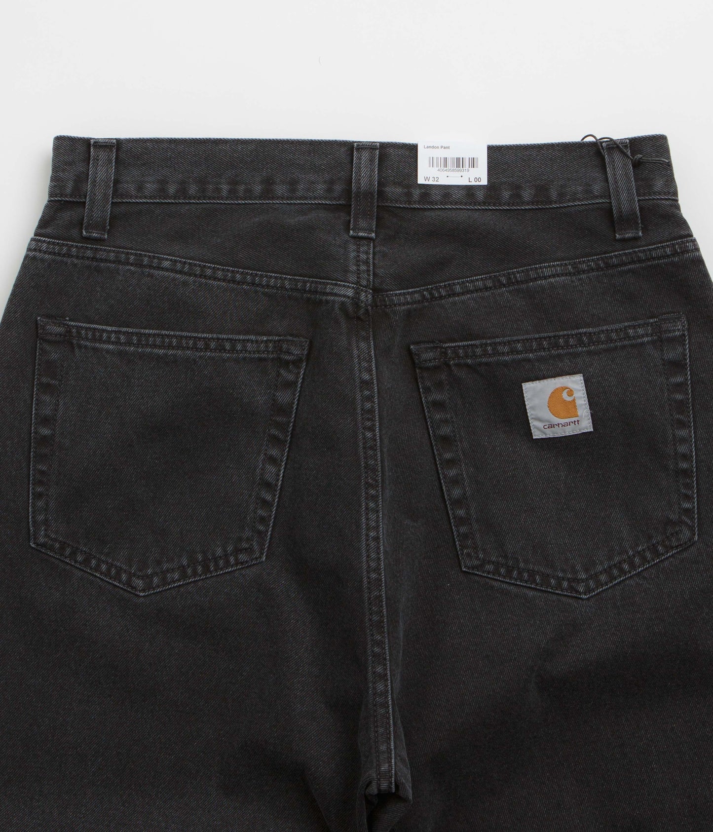 Carhartt Landon Pants - Black Stone Washed