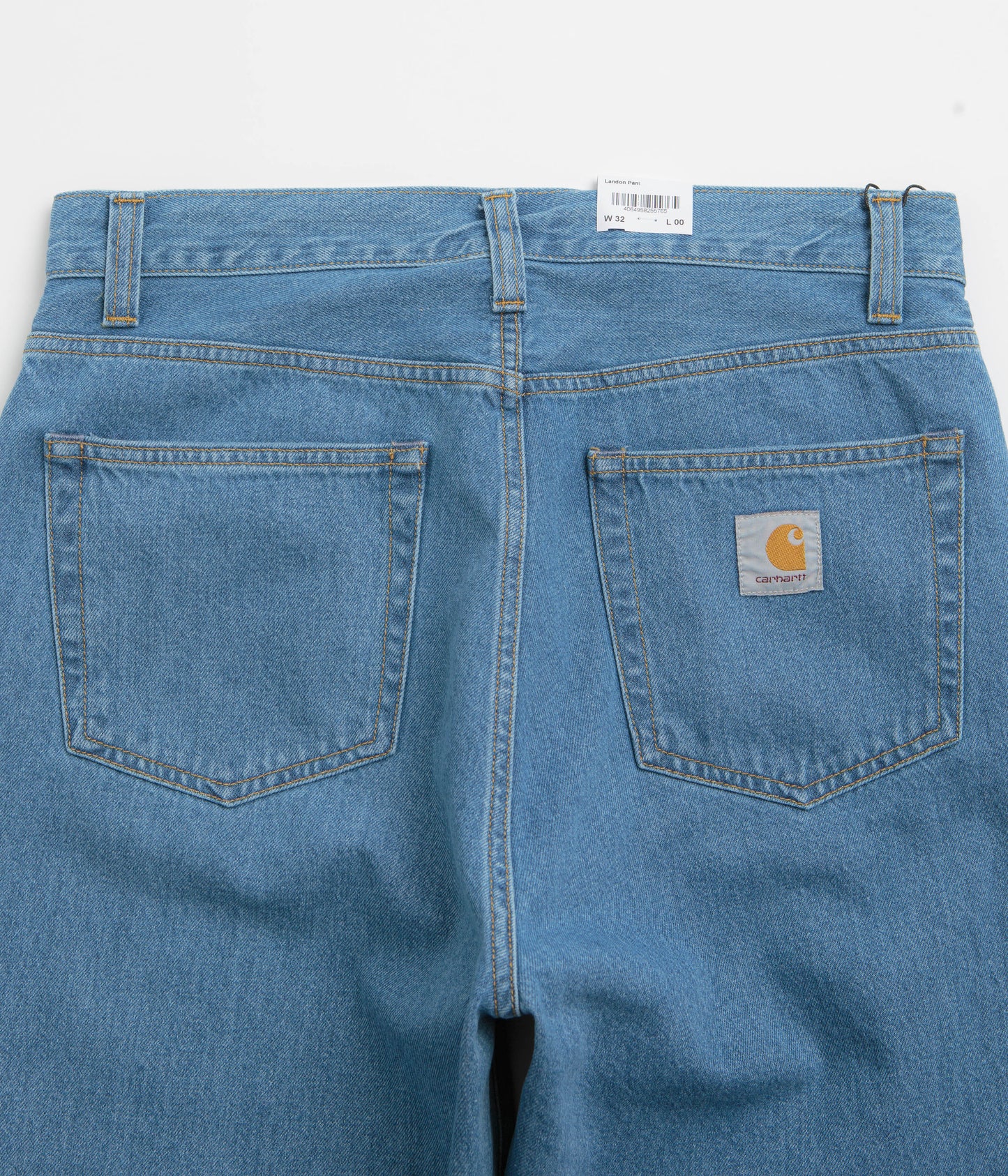 Carhartt Landon Pants - Blue Heavy Stone Washed
