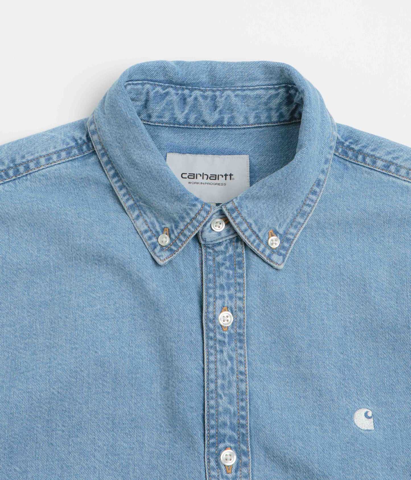 Carhartt Lucas Short Sleeve Shirt - Blue