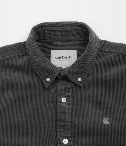 Carhartt Madison Cord Shirt - Graphite / Graphite