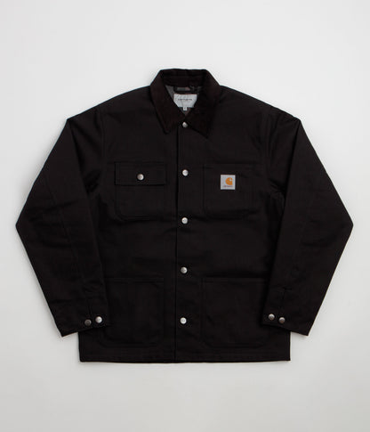 Carhartt Michigan Coat - Black / Black Rigid
