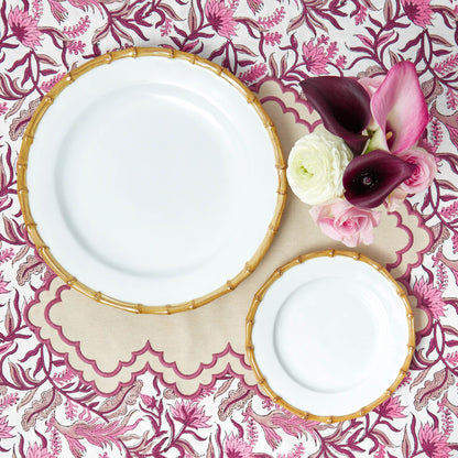 Nancy Bamboo Dinner Plate (Set of 4)