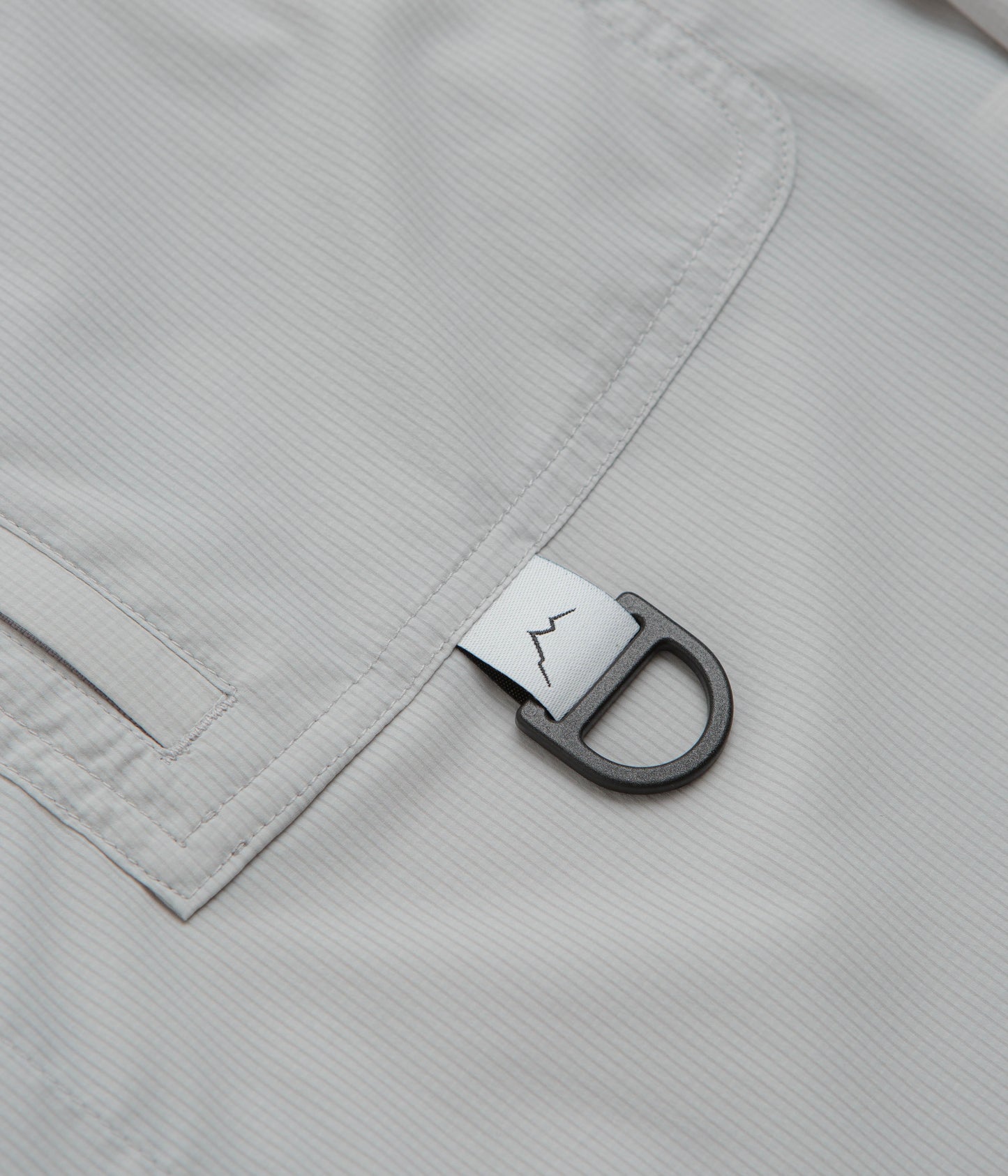 Cayl Stretch Nylon Hiker Shirt - Light Grey