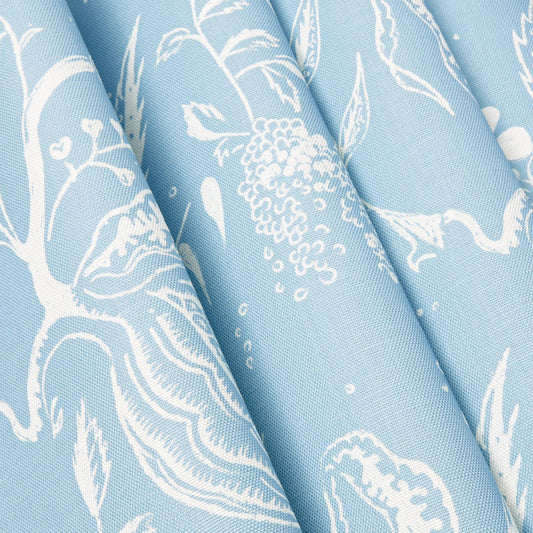Blue Chelsea Square Fabric