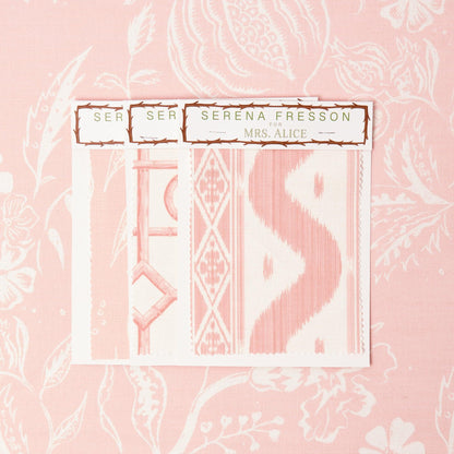 Palm Beach Pink Chelsea Square Fabric