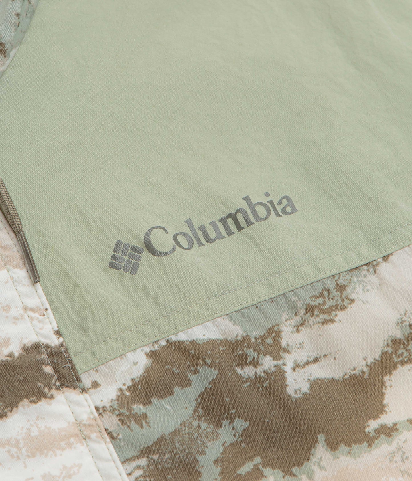 Columbia Challenger II Printed Windbreaker Jacket - Safari Fieldaze / Safari