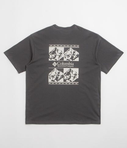 Columbia CSC Heavyweight Iconic T-Shirt - Shark / Repeated Peaks