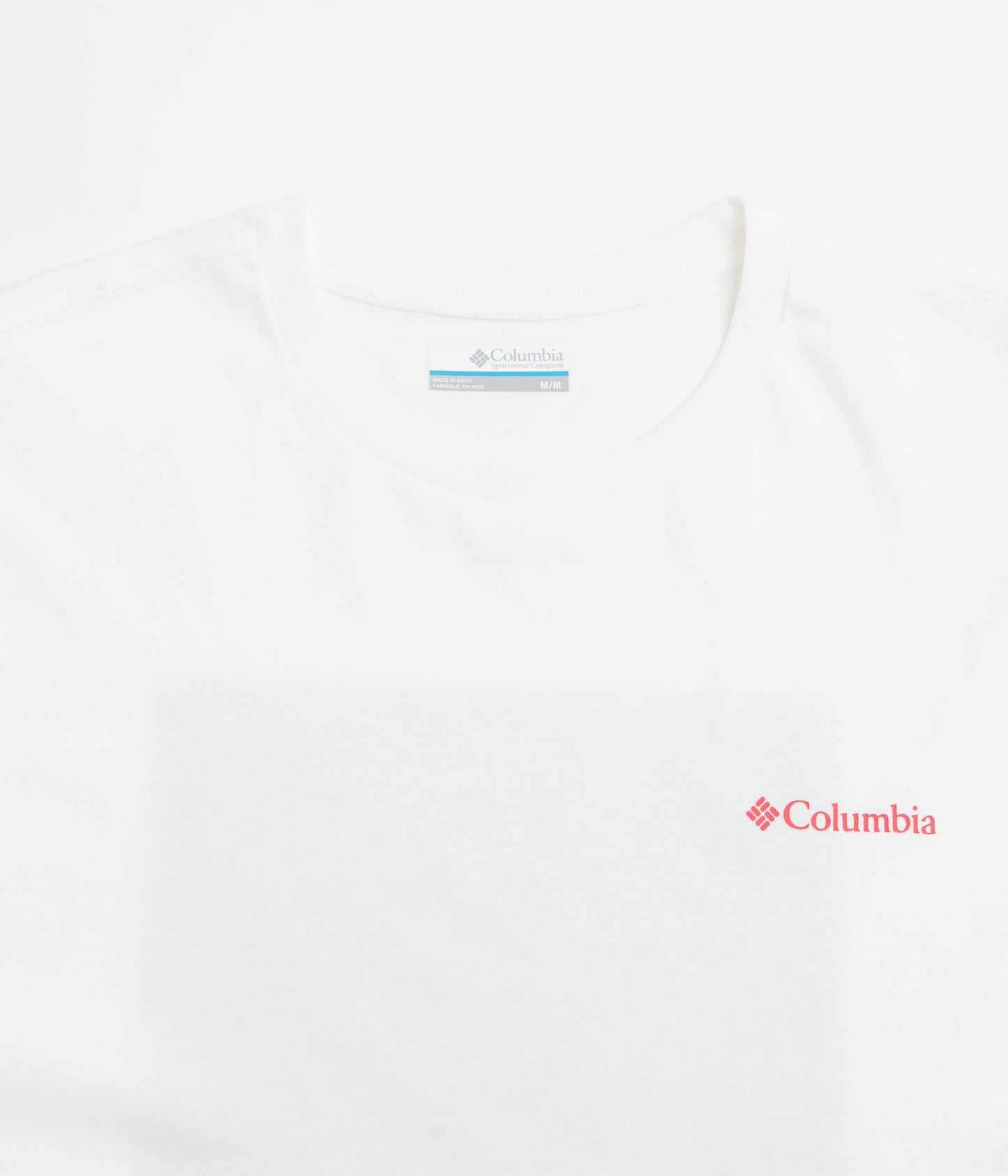 Columbia CSC Logo Back T-Shirt - White / Linework C Badge