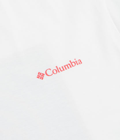 Columbia CSC Logo Back T-Shirt - White / Linework C Badge