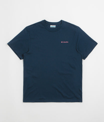 Columbia CSC Outdoor Back Graphic T-Shirt - Collegiate Navy / Sunscape