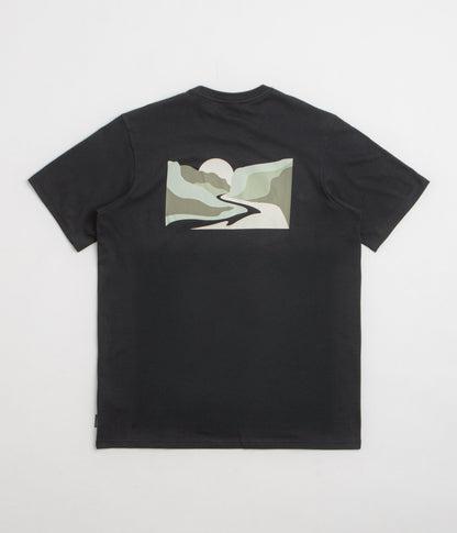 Columbia Explorers Canyon Back T-Shirt - Black / Trailscape