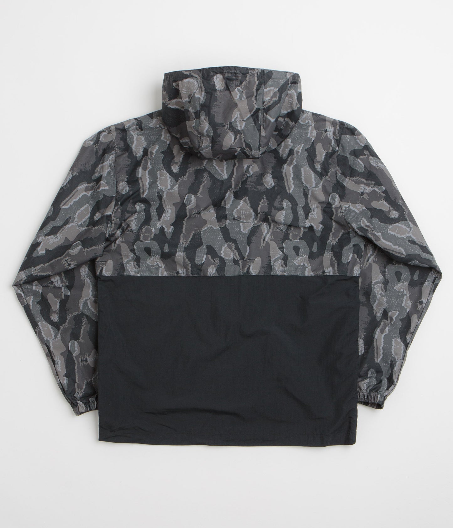 Columbia Spire Valley Printed Windbreaker Jacket - Black Treebark / Black
