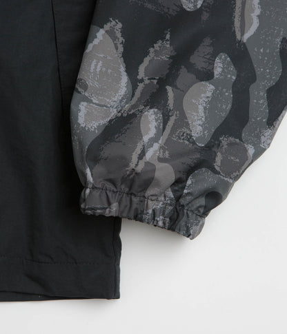 Columbia Spire Valley Printed Windbreaker Jacket - Black Treebark / Black