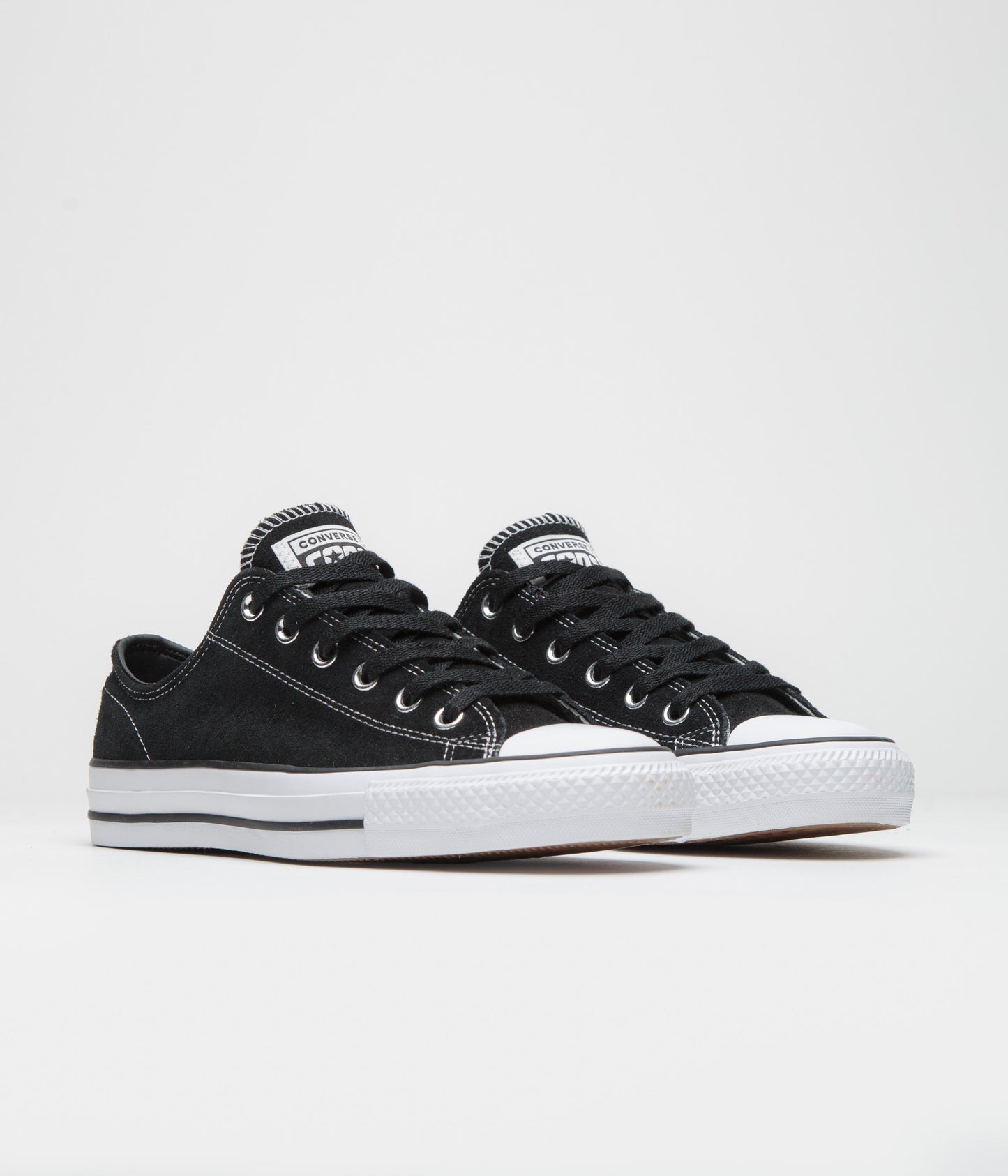 Converse Cons CTAS Pro Ox Shoes - Black / Black / White